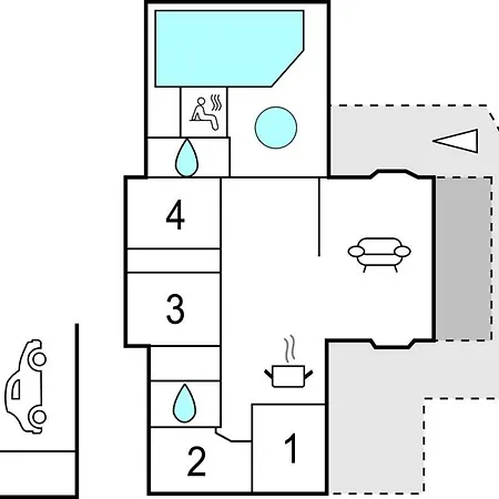 Beautiful In Romo With Sauna Nyaraló Rømø